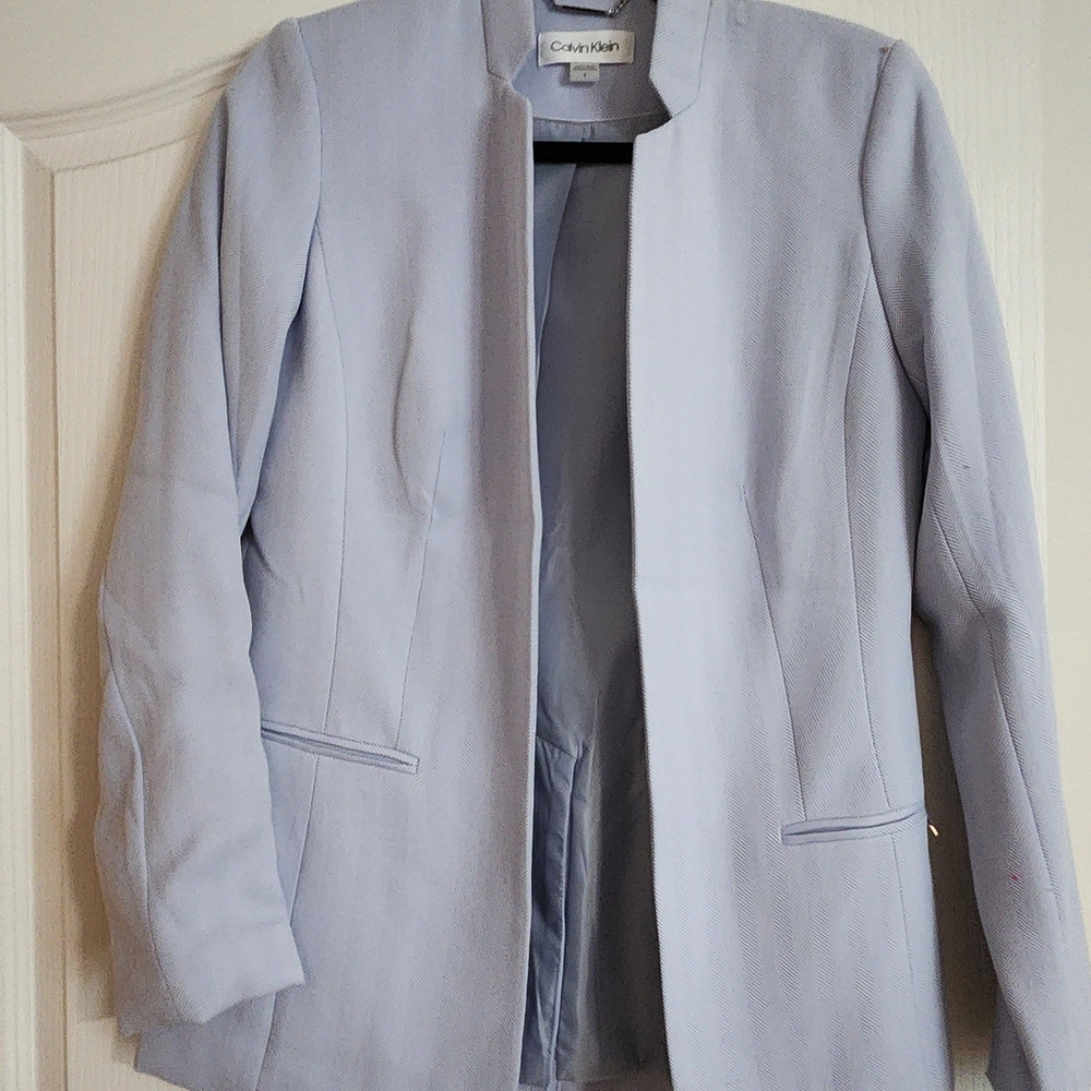 Calvin Klein Women's Soft Lavender Blazer